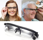 Dial Control Vision Glasses with Dual Layer Lenses and Adjustable Nose Pads All Vera Mart