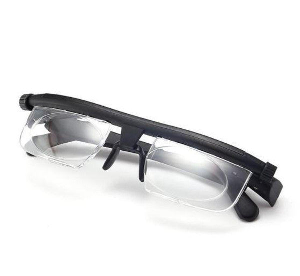 Dial Control Vision Glasses with Dual Layer Lenses and Adjustable Nose Pads All Vera Mart
