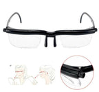 Dial Control Vision Glasses with Dual Layer Lenses and Adjustable Nose Pads All Vera Mart