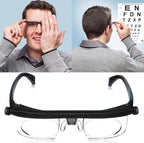 Dial Control Vision Glasses with Dual Layer Lenses and Adjustable Nose Pads All Vera Mart