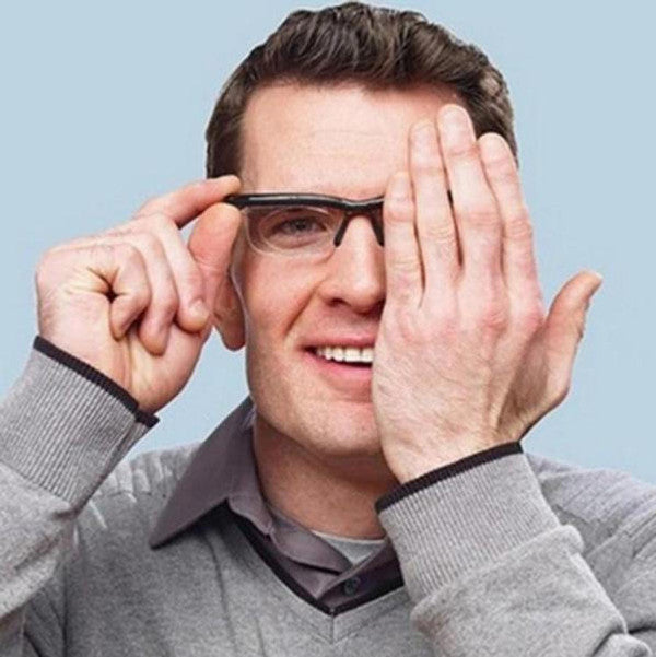 Dial Control Vision Glasses with Dual Layer Lenses and Adjustable Nose Pads All Vera Mart