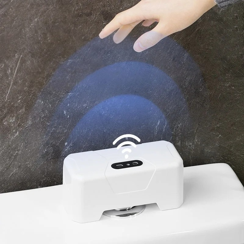 Motion Sensor Toilet Flusher with Rechargeable Battery and Hand Wave Detection All Vera Mart