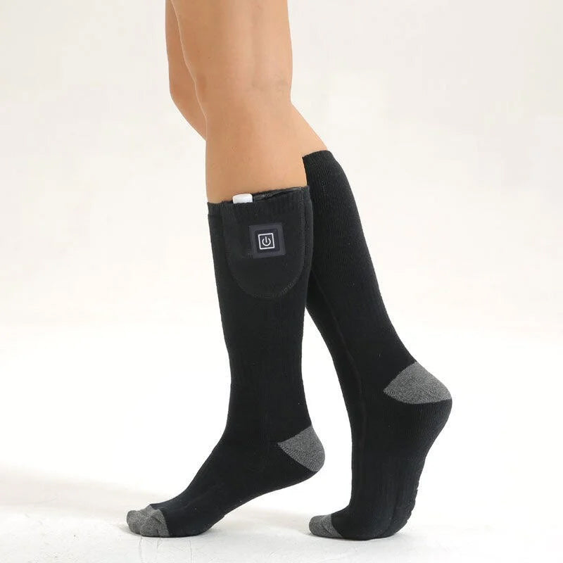 Rechargeable Heated Socks with Multiple Temperature Settings and 8-Hour Battery All Vera Mart