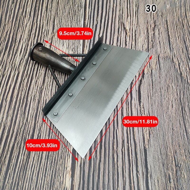 Adjustable Shovel with Scraper and Squeegee Head for Weeds, Moss, and Surfaces All Vera Mart