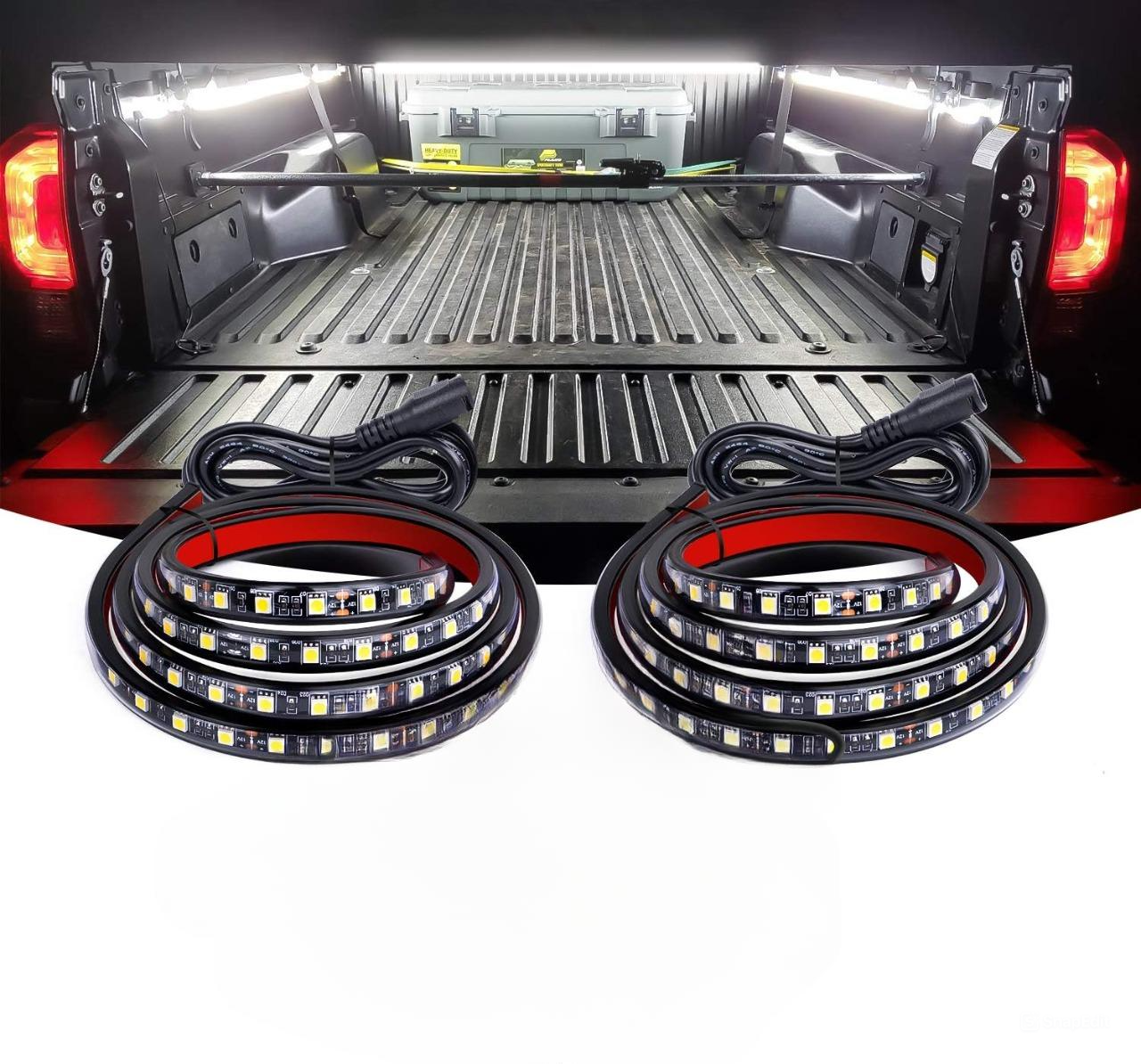 LED Truck Bed Light Strip 60 Inch with 3900 Lumens and IP67 Weather Rating All Vera Mart