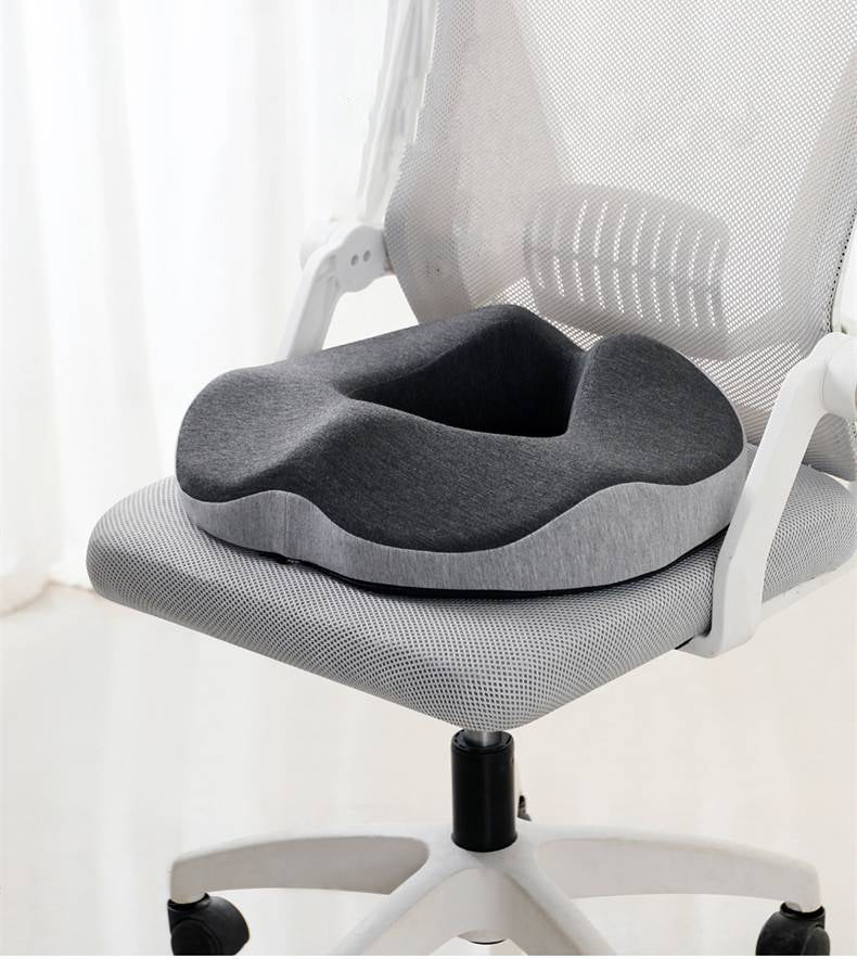 Ergonomic Seat Cushion with Tailbone Cutout and Memory Foam, 5-Zone Hip Support All Vera Mart