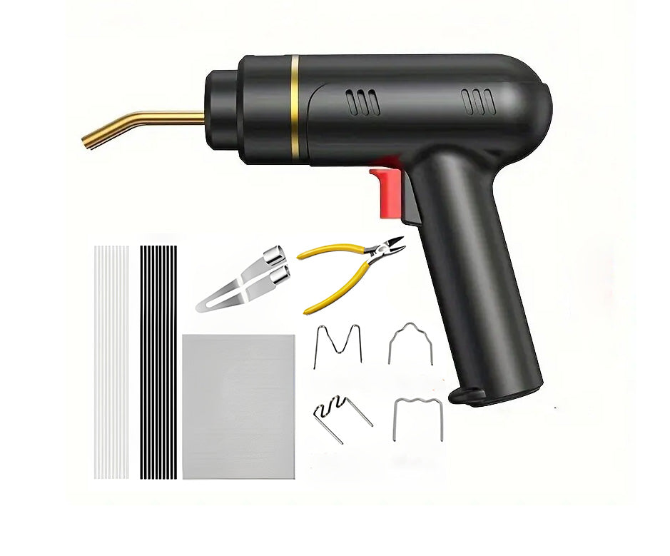 200W Plastic Welder Gun with LED Light and Seven Rod Types All Vera Mart