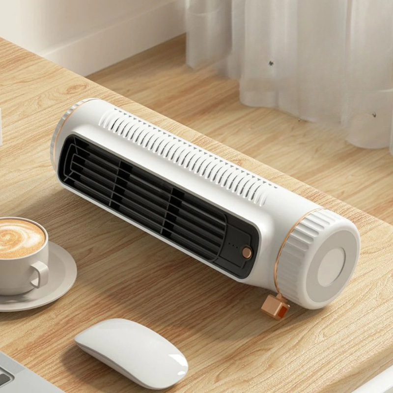 Bladeless Tower Fan with 60 Degree Airflow and Quiet Motor All Vera Mart