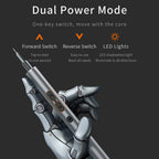 Precision Electric Screwdriver with 120 Bits and Built-in LED Lights All Vera Mart