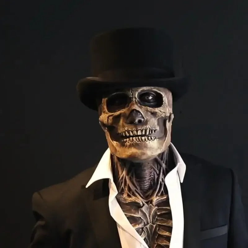 Ultra-realistic Halloween Skeleton Costume – PhantomReaper-State of Style