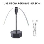 Portable Table Fan with Dual Power and Retractable Design for Fly Deterrent All Vera Mart