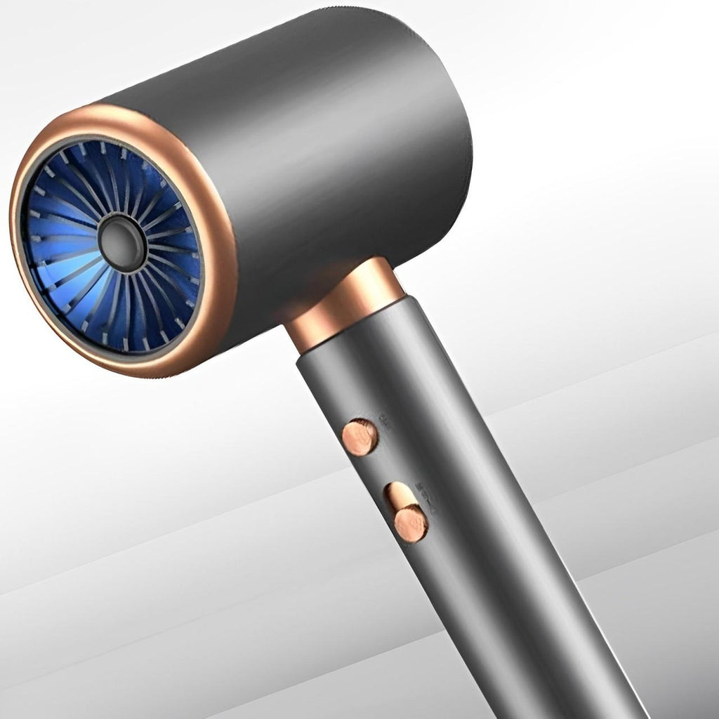 Ionic Hair Dryer with Negative Ion Output and Dual Styling Attachments All Vera Mart