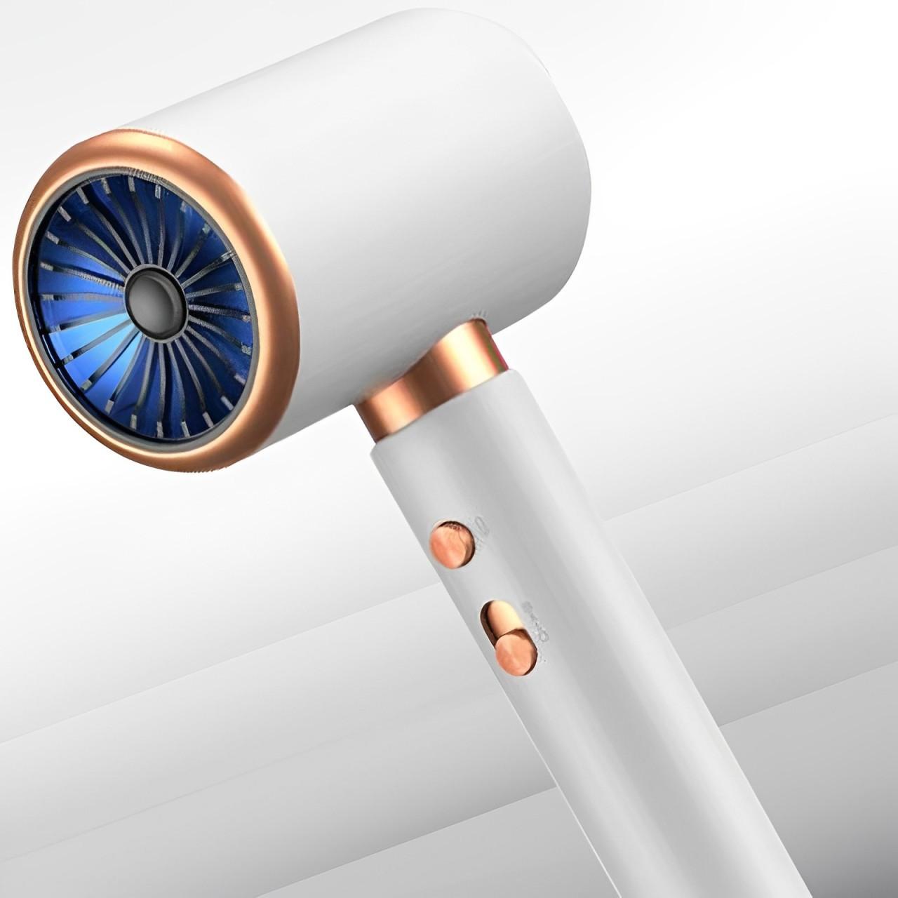 Ionic Hair Dryer with Negative Ion Output and Dual Styling Attachments All Vera Mart