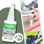 Instant Setting Adhesive for Ceramics, Glass, and Multi-Materials with Clear Finish All Vera Mart