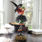 Wearclo | Halloween Figurine | Handmade Witch Decoration | Resin