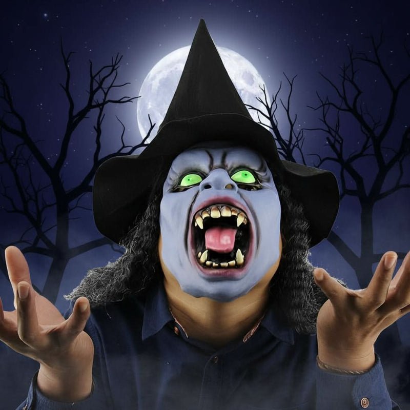 Wearclo | Halloween Latex Mask | Realistic and Elastic | Adult