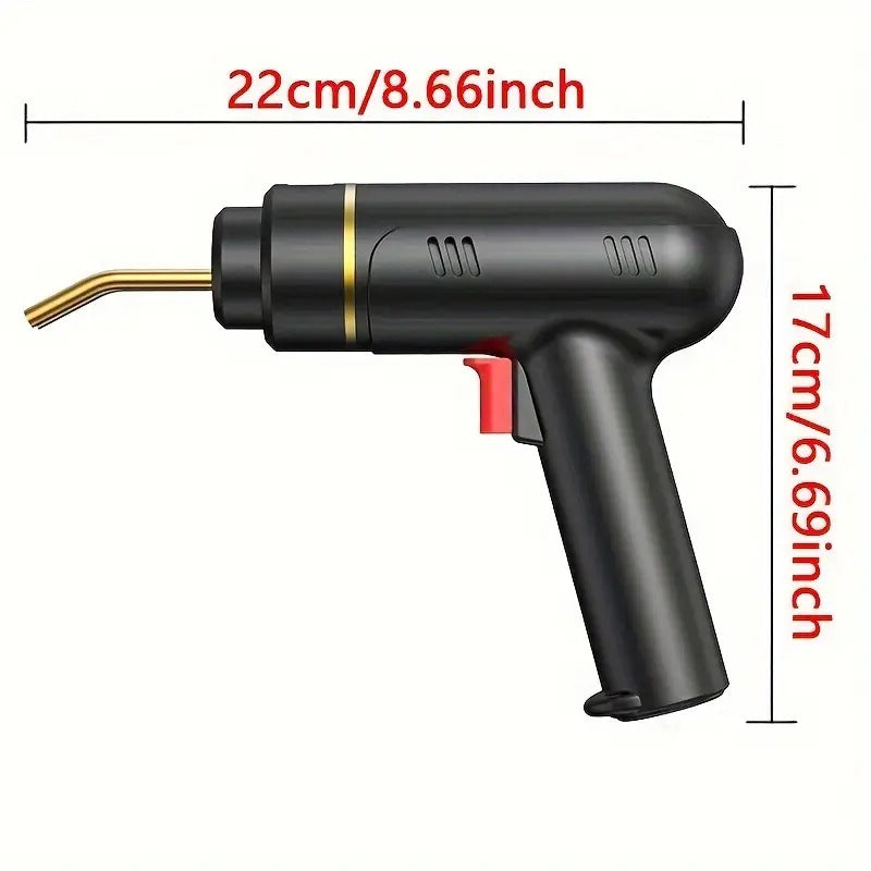 200W Plastic Welder Gun with LED Light and Seven Rod Types All Vera Mart