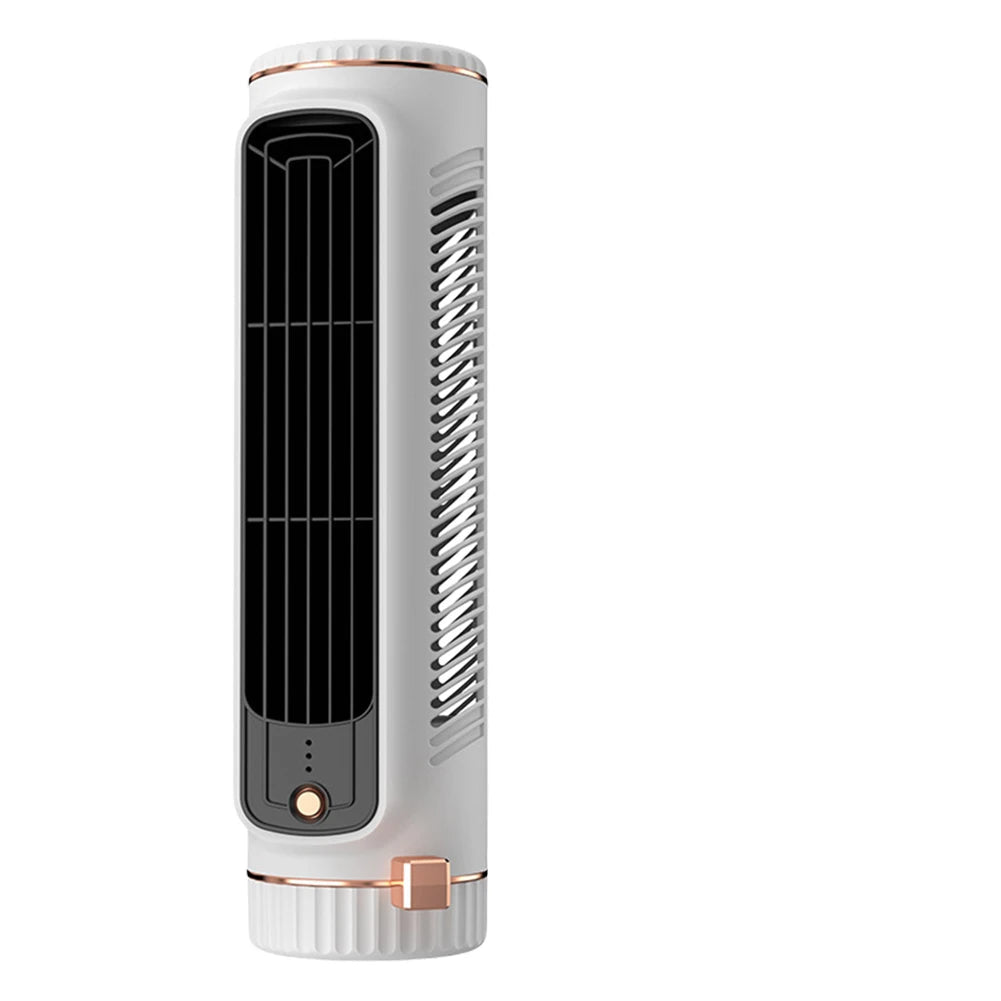 Bladeless Tower Fan with 60 Degree Airflow and Quiet Motor All Vera Mart