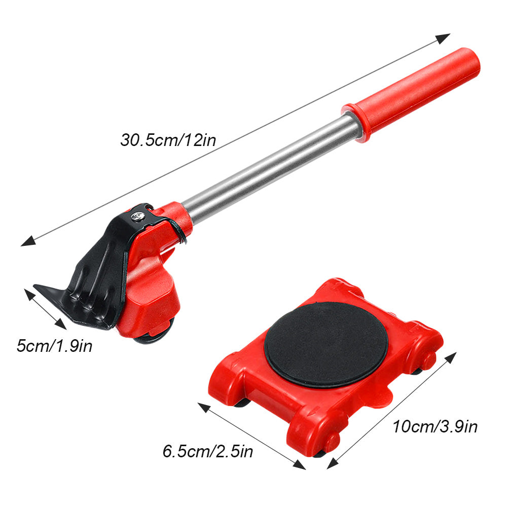Furniture Lifter and Glider Pads with 360-Degree Wheels for All Floors All Vera Mart