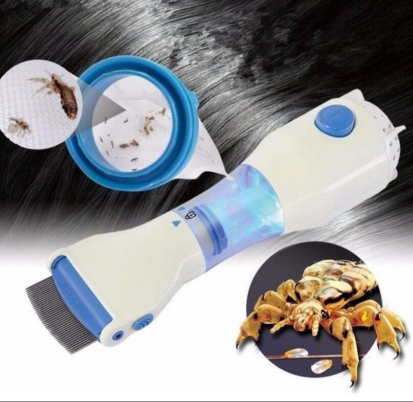Head Lice Removal Comb with LED Light and Stainless Steel Teeth All Vera Mart