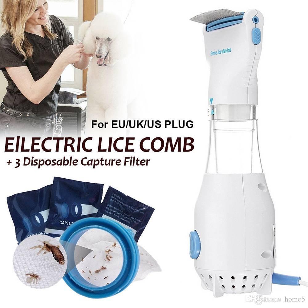 Head Lice Removal Comb with LED Light and Stainless Steel Teeth All Vera Mart