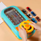 Racing Simulator Toy with Steering Wheel and 200+ Levels for Kids All Vera Mart